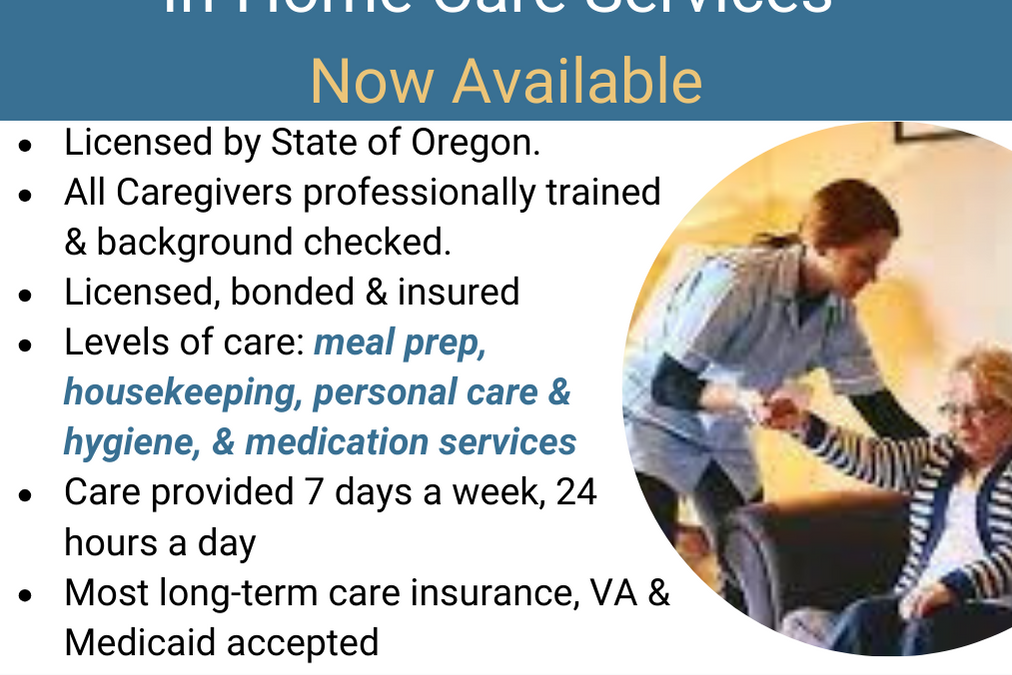 Clatsop Care provides In-Home Services