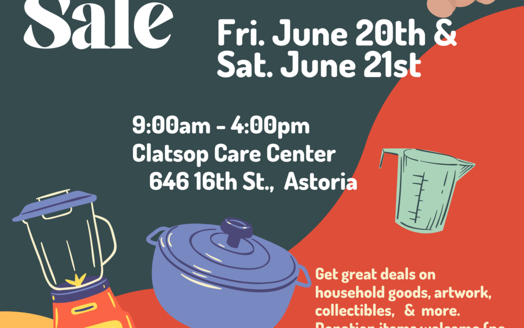 RUMMAGE SALE Fri., June 20th – 21st