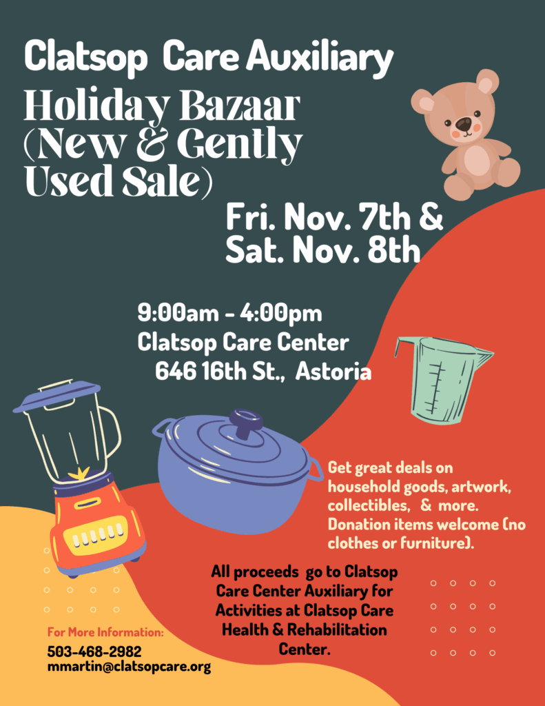 Holiday Bazaar (new & gently used sale)
